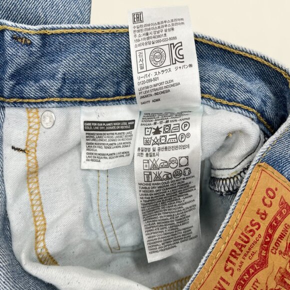 Vintage Levi's Jeans Blue Denim Pants 505 Faded Washed Out  Men's W 36 x L 29 - Picture 15 of 16